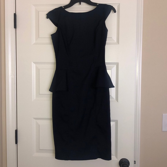 XOXO Dresses & Skirts - Good Condition Navy Blue Peplum Dress